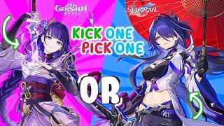 KICK ONE PICK ONE | Genshin Impact VS Honkai: Star Rail