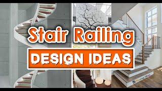 Modern Stair Railing Design Ideas | Blowing Ideas