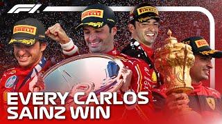 EVERY Carlos Sainz Win For Ferrari!