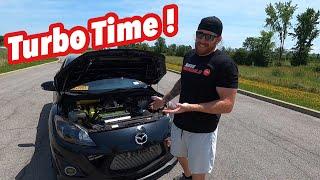 CHOOSING THE RIGHT TURBO FOR YOUR CAR! This 600+HP Mazdaspeed3 Has A SICK Setup & Rips The Streets!!