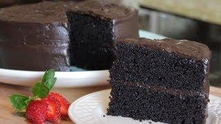 Homemade Delicious Especially Dark Chocolate Cake - The Best Moist Cake Recipe from Hersheys