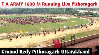 T A Army Ground Pithoragarh Uttarakhand 2024 I  Running Live Proof Video 2024,