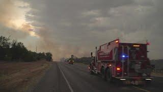 Large fire in Parker County contained but firefighters hope for some relief