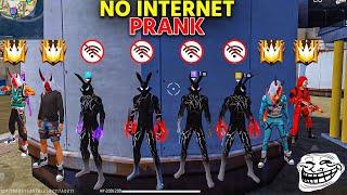 NO INTERNET PRANK | FREE FIRE FUNNY GAMEPLAY | NADIYA FF