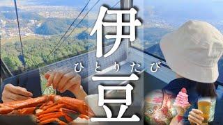 《ひとり旅》かに食べ放題＆お酒飲み放題、1泊2日で１万円とコスパ抜群◎宿に散策に満喫の伊豆旅！