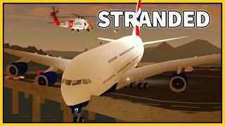 Aircraft OVER-RUNS Floating Runway... Coast Guard Evacuation | PTFS (Roblox)