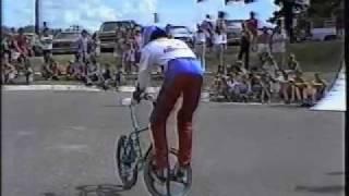 1986 old school bmx " bar balance " Marty Schlesinger