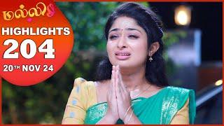 Malli Serial | EP 204 Highlights | 20th Nov 2024 | Nikitha | Vijay | Saregama TV Shows Tamil