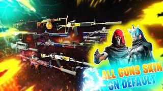 guns skin glitch file for free fire or free fire max | FF & FF MAX glitch