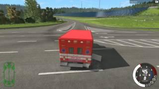 BeamNG Drive - DRIFT ON AMBULANCE