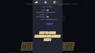 How To Solve Hikvision DVR Offline | Part 1 #cctv #camera #hikvision