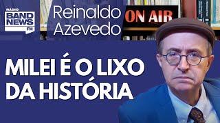 Reinaldo: A delinquência sem limites de Milei, agora misturando futebol e racismo