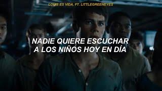 hayas o no escuchado esta canción necesitas ver lo bien que queda junto a maze runner