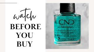 CND Stickey Base Coat: What You Need to Know (Before You Buy)! 