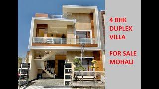 150 SQ YARD  4 BHK LUXURIOUS HOUSE FOR SALE IN MOHALI