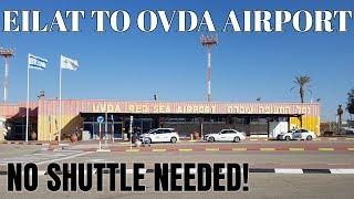 Eilat, Israel to Ovda Airport by local bus, no shuttle needed!