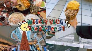 【JUNE】VLOG|辞职后的快乐日常|吐槽坑人的租客|黑五逛街购物|开箱|吃饱喝足的一周