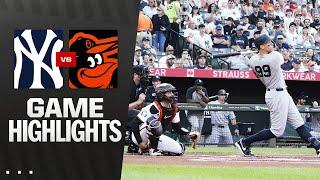 Yankees vs. Orioles Game Highlights (4/29/25) | MLB Highlights