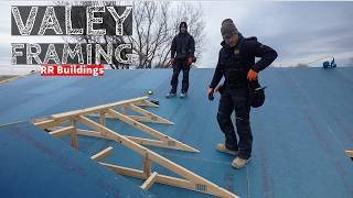 Modest House Build Ep 11: Framing A Roof Valley