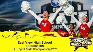 East View High School | U.I.L. Spirit State Championship 2025 | Zero Deductions Productions LLC