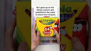 These CRAYONS were TERRIBLE!