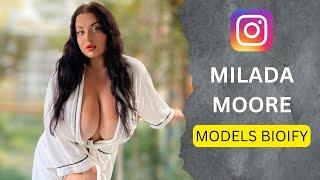 Milada Moore - Well Known Instagram TikTok Ukranian Model | Biog & Plus Size Fashion Style