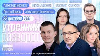 Угрозы Путина Украине. Чем занят Байден? / Левиев*, Морозов*, Филиппенко/ Роменский* и Смирнова