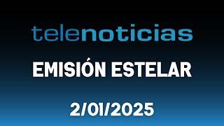 #EnVivoI Emisión Estelar  con Ana López por Telenoticias 2/01/2025