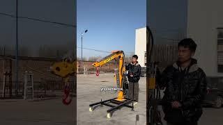  Подарок в конце видео каждому!Такие мини подьемные краны для строительных работ, для складов!