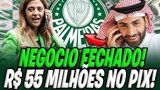 SAIU AGORA! CRAQUE FORA DO VERDÃO! PALMEIRAS NÃO VAI RECUSAR! ÚLTIMAS NOTÍCIAS DO PALMEIRAS.