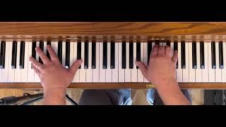 Stevie Wonder - Isn’t She Lovely (overhead piano cover)