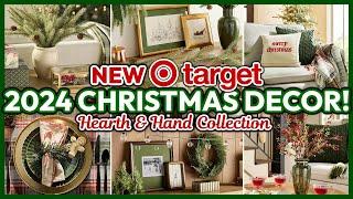 NEW 2024 TARGET HEARTH AND HAND CHRISTMAS DECOR  *ALL BRAND NEW* | Target Christmas Decorations