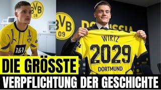 REKORD-TRANSFER: WIRTZ wird teuerster BVB-NEUZUGANG | nachrichten bvb