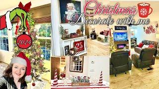 2024 NEW HOME CHRISTMAS DECORATE WITH ME!! | CHRISTMAS DECORATIONS 2024 | HOME SWEEP HOME