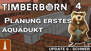 Planung Faulwasseraquädukt  Let's Play Timberborn 4 | deutsch update 6