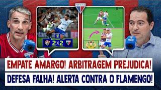  EMPATE AMARGO! FORTALEZA ASSALTADO! SASHA DISPARA CONTRA ARBITRAGEM! ALERTA CONTRA O FLAMENGO E +!