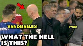 OMG  Man Utd vs Ipswich plunged into chaos as VAR disabled mid-game due to bizarre reason!