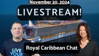 Cruise Chat Livestream with Royal Caribbean - Episode 61