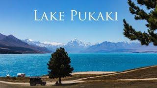 Lake Pukaki New Zealand | New Zealand Travel | Lake Pukaki Drone | South Island New Zealand | 新西兰