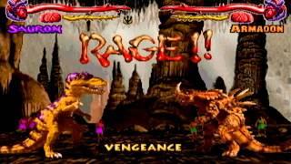 Primal rage- Gamecube- Full game- Sauron