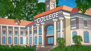 3 True COLLEGE Horror Stories Animated