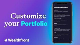 How To Customize Your Wealthfront Portfolio