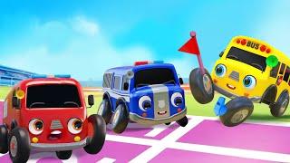 Get Ready and Back to School Edition with Baby Car | Nursery Rhymes & Kids Songs - Baby Car Songs TV