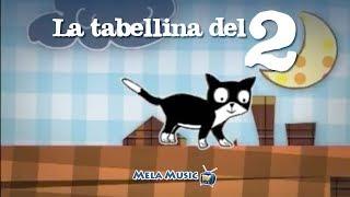 TABELLINA DEL 2 - La canzoncina della tabellina del 2 - Canzoni per bambini @Mela_Educational