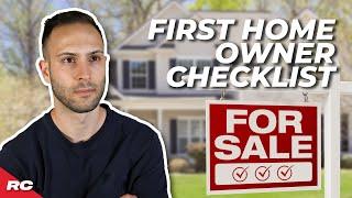 Buying A Home Checklist | Home Owner | Real Estate | Property