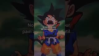 Turn Your Pain into Anger  | goatContent | #dbz #shortsvideo