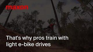 That's why pros train with light e-bikes - maxon BIKEDRIVE AIR