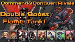 C&C Rivals: Double Boost Flame Tank!