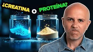 CREATINA vs PROTEÍNA | ¿Cuál es LA MEJOR para la MASA MUSCULAR?