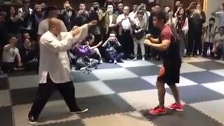 MMA VS TAI CHI ENDS IN 10 SECONDS